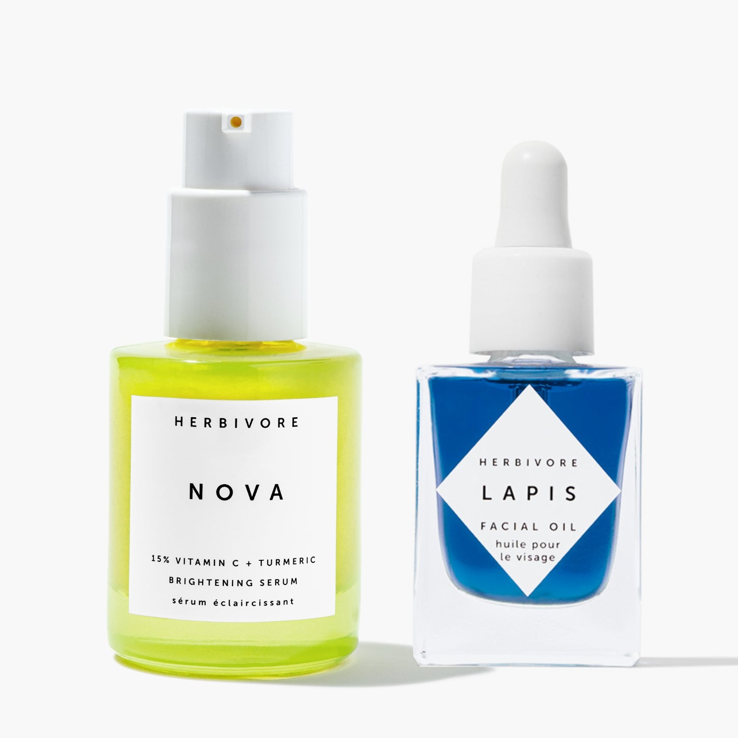 CLEARLY BRIGHT DUO Nova Vitamin C Serum + Lapis Face Oil