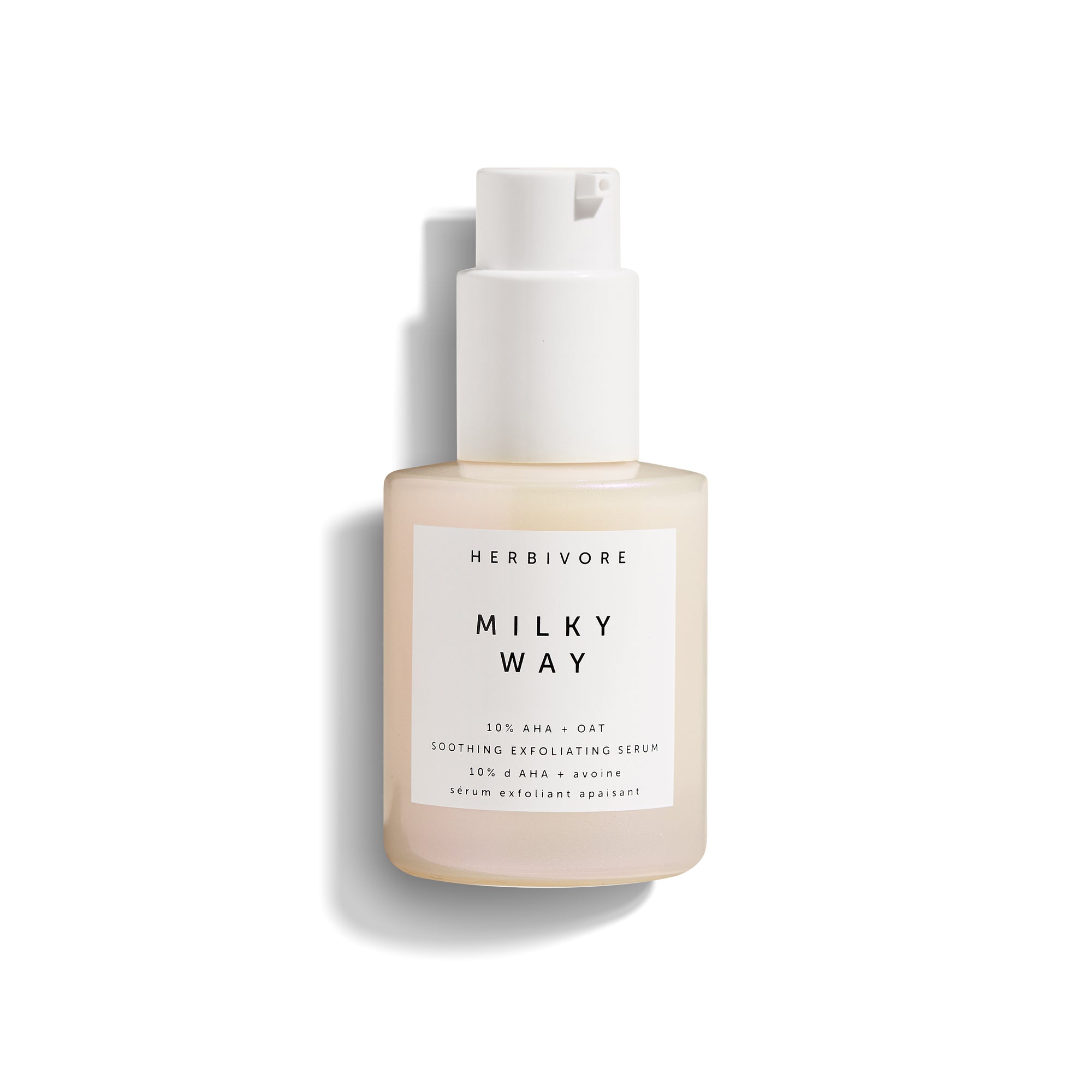 MILKY WAY 10% AHA + Oat Soothing Exfoliating Serum | Herbivore Botanicals