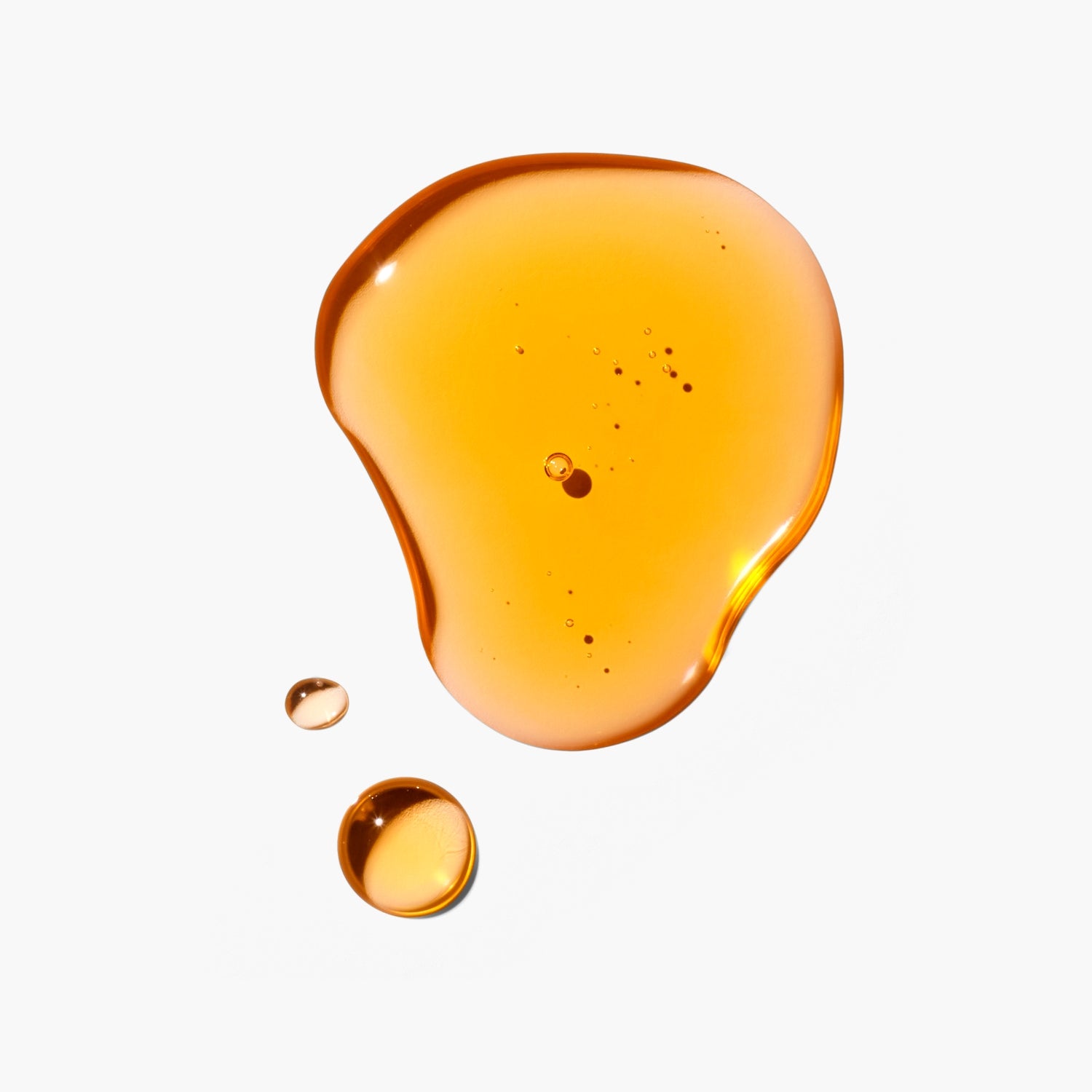 Orange droplets of Phoenix Facial Oil