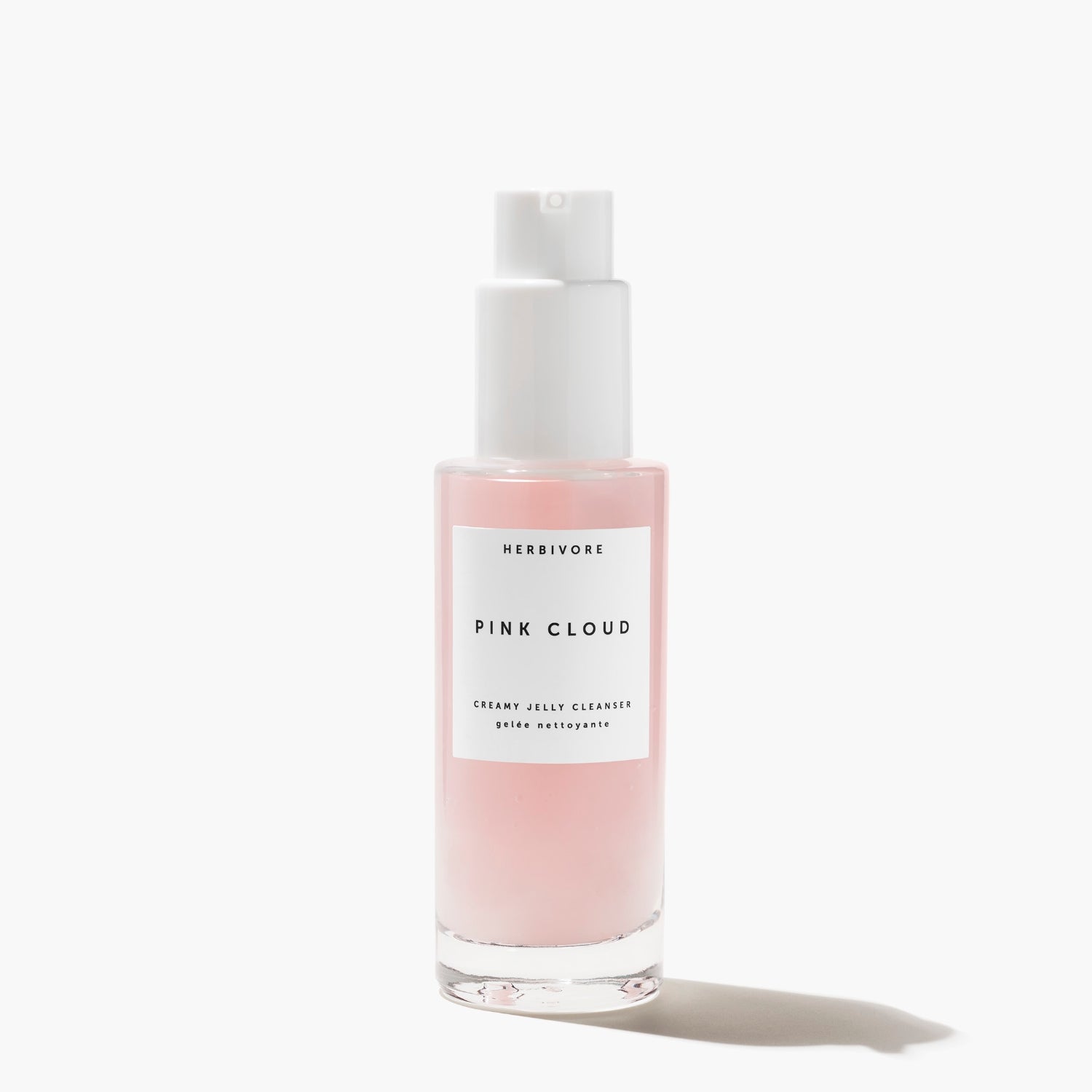 PINK CLOUD Rosewater + Tremella Creamy Jelly Cleanser | Herbivore Botanicals