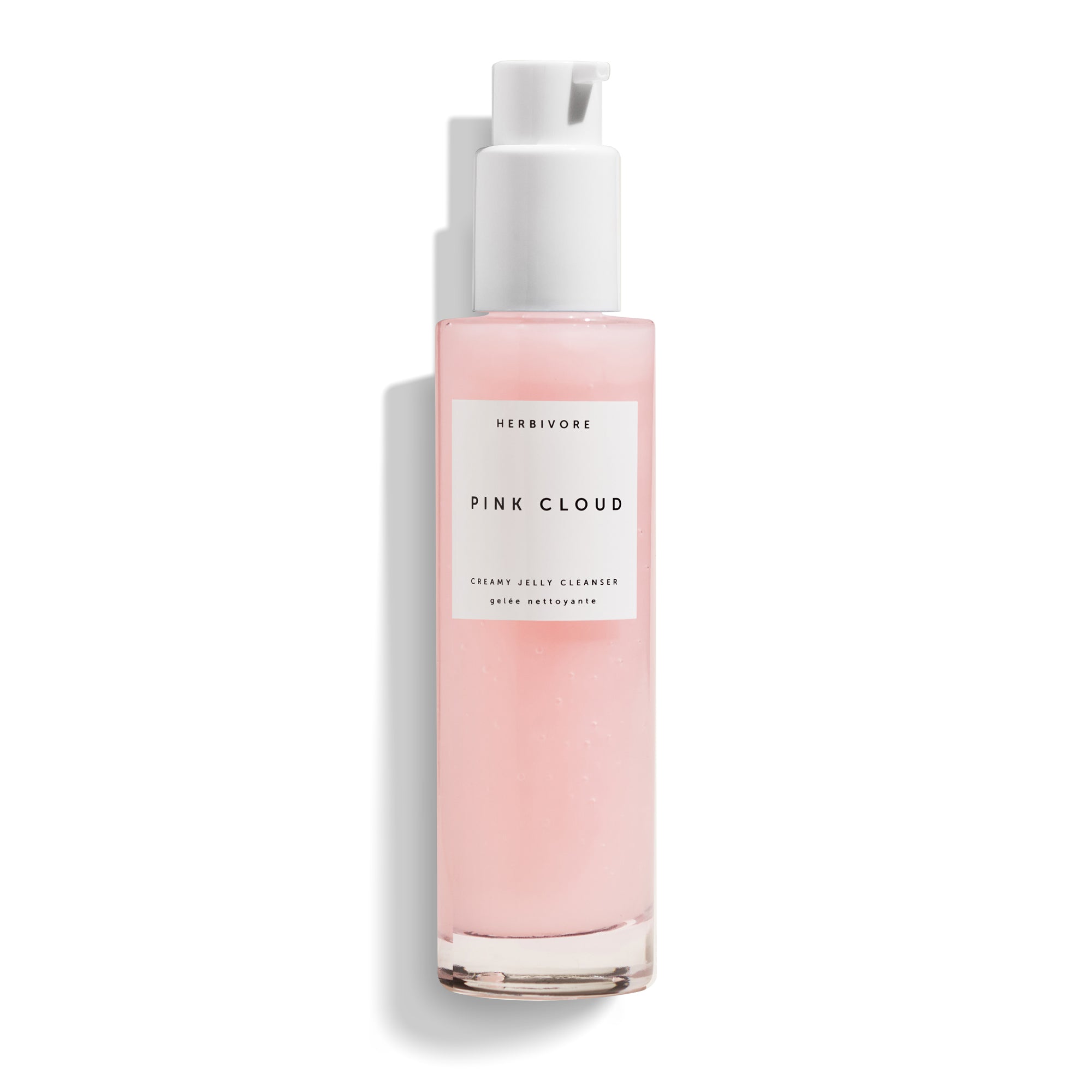 PINK CLOUD Rosewater + Tremella Creamy Jelly Cleanser | Herbivore Botanicals