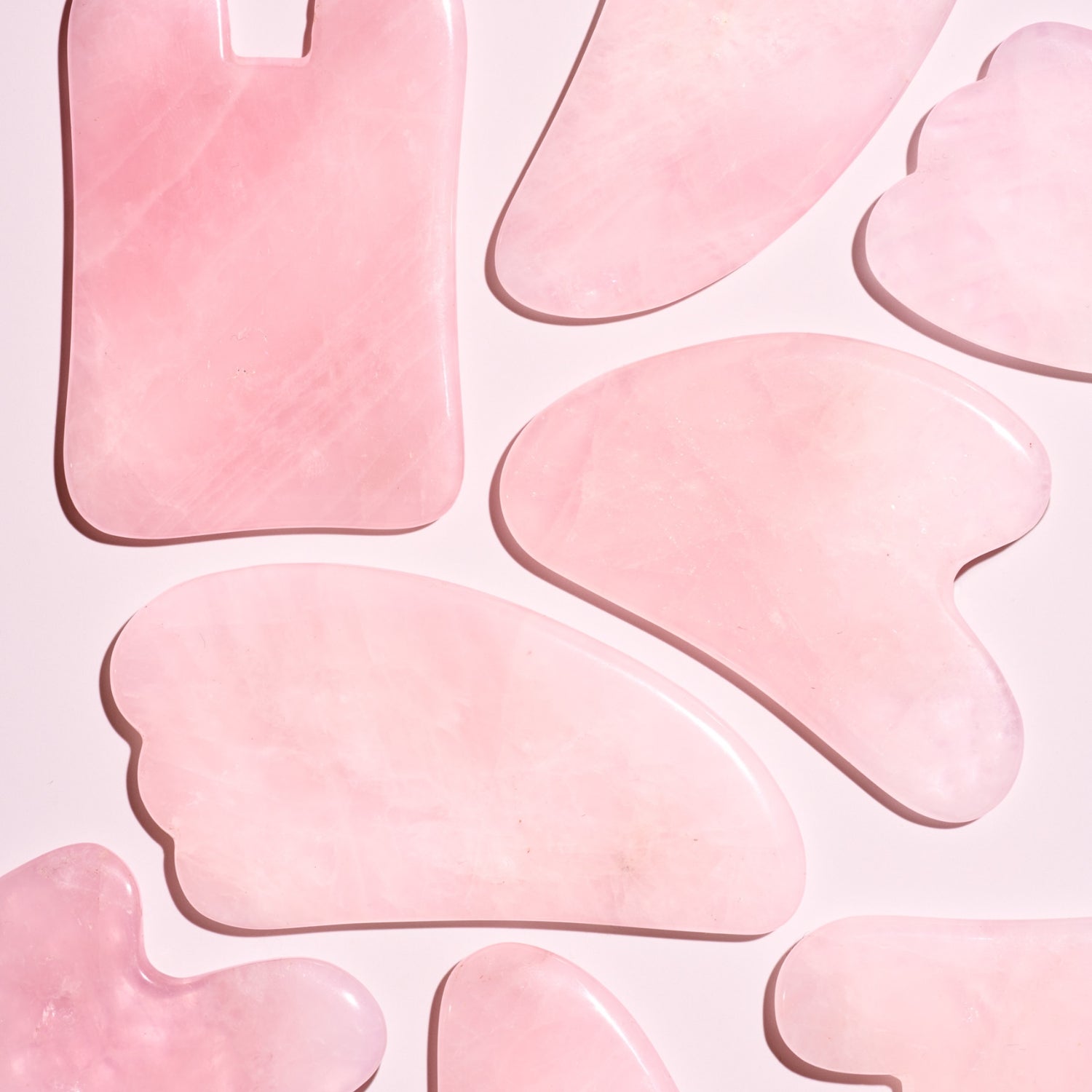 Rose Quartz Gua Sha - FINAL SALE