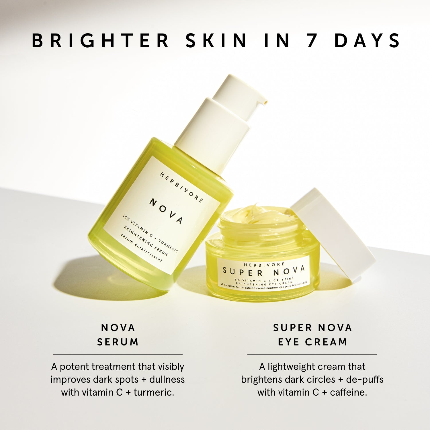 限定【Bright Stars Set】Herbivore Botanicals Herbivore Bright Stars Set Brighter Skin in 7 Days - Limited