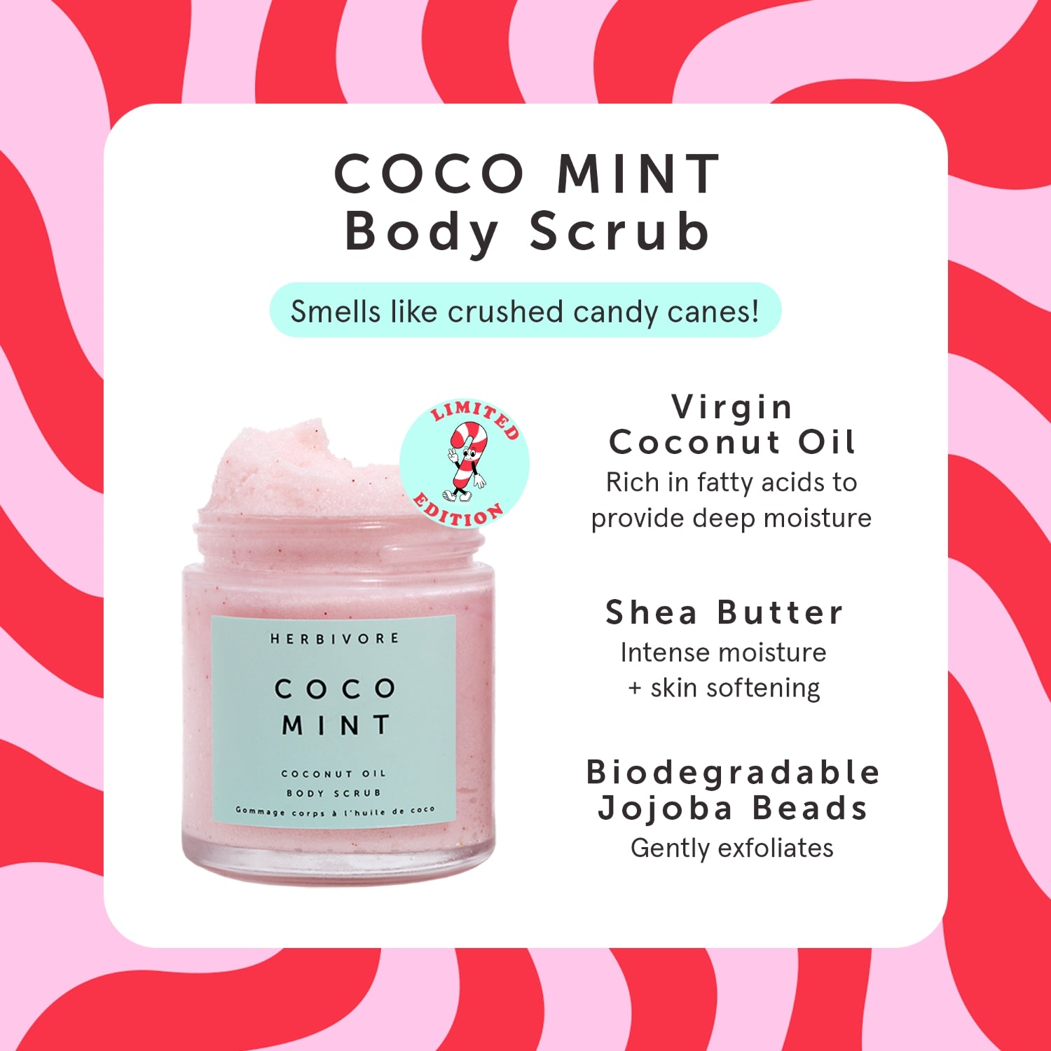 COCO MINT Coconut Oil Body Scrub