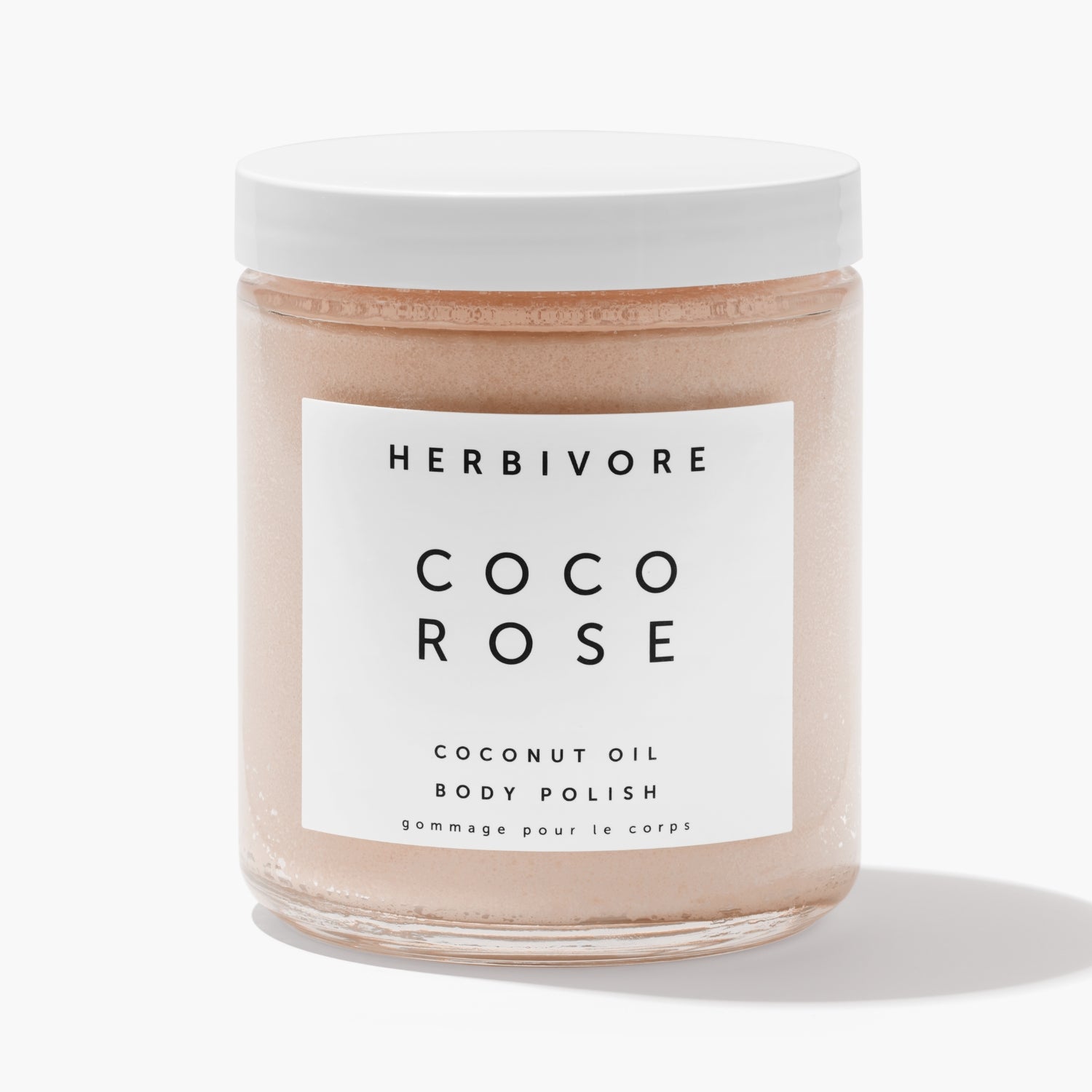 Exfoliante corporal Coco Rosa de Herbivore Botanicals
