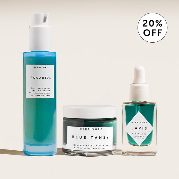 Teal Herbivore Clarify & Balance Set