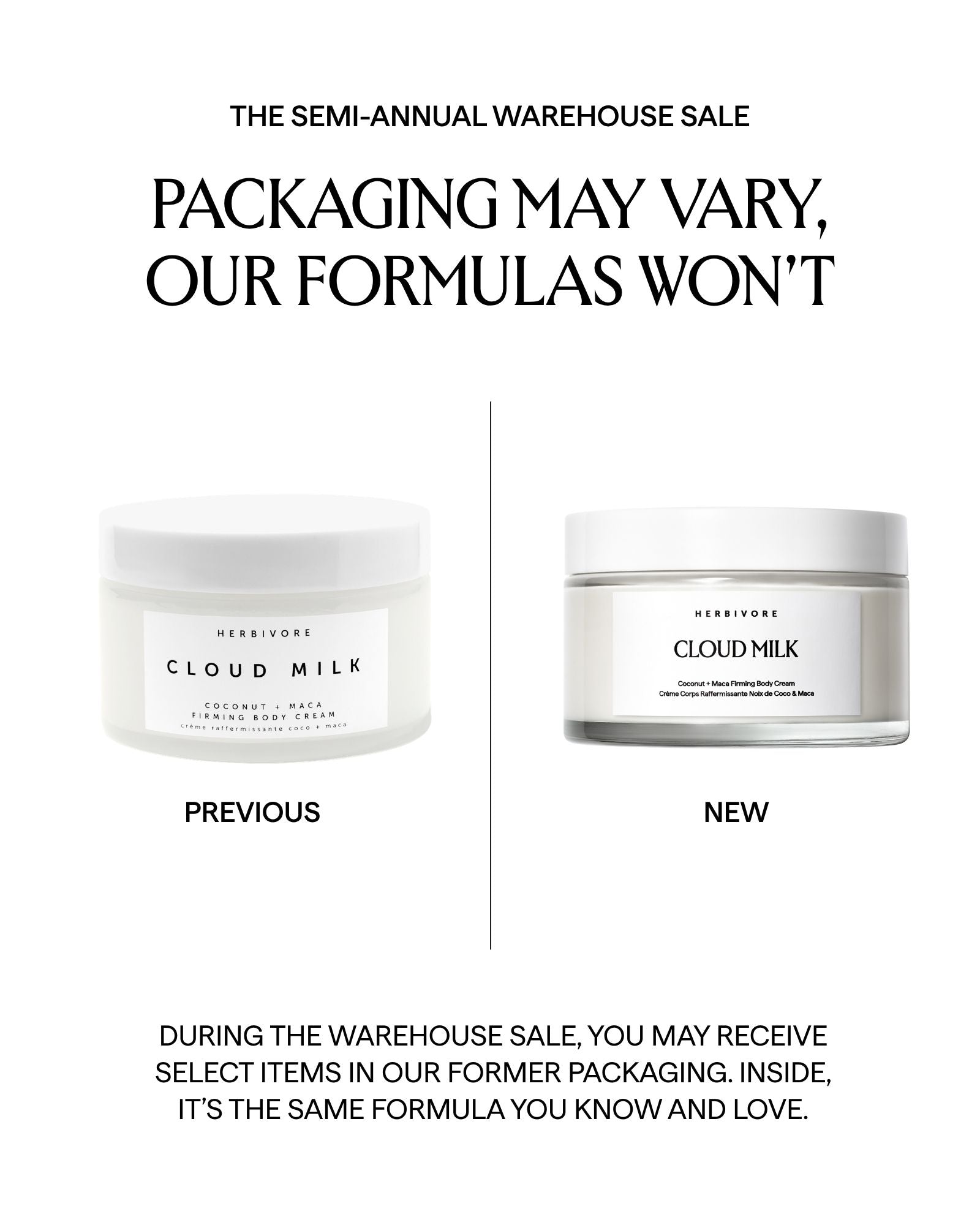 CLOUD MILK Coconut + Maca Firming Body Cream