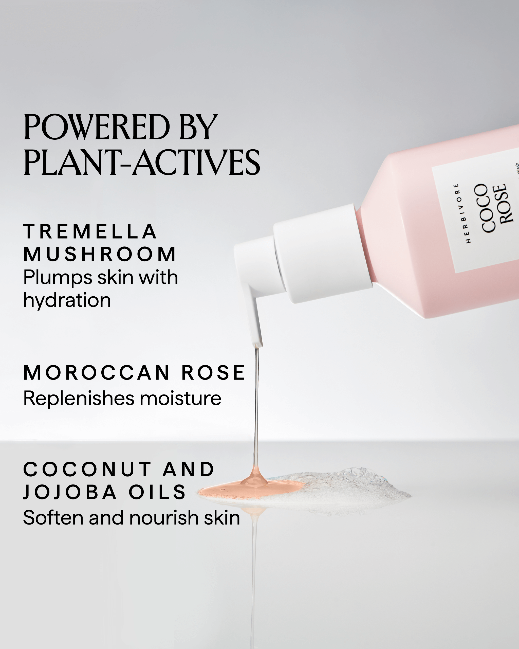 COCO ROSE Tremella Cleansing Oil Body Wash