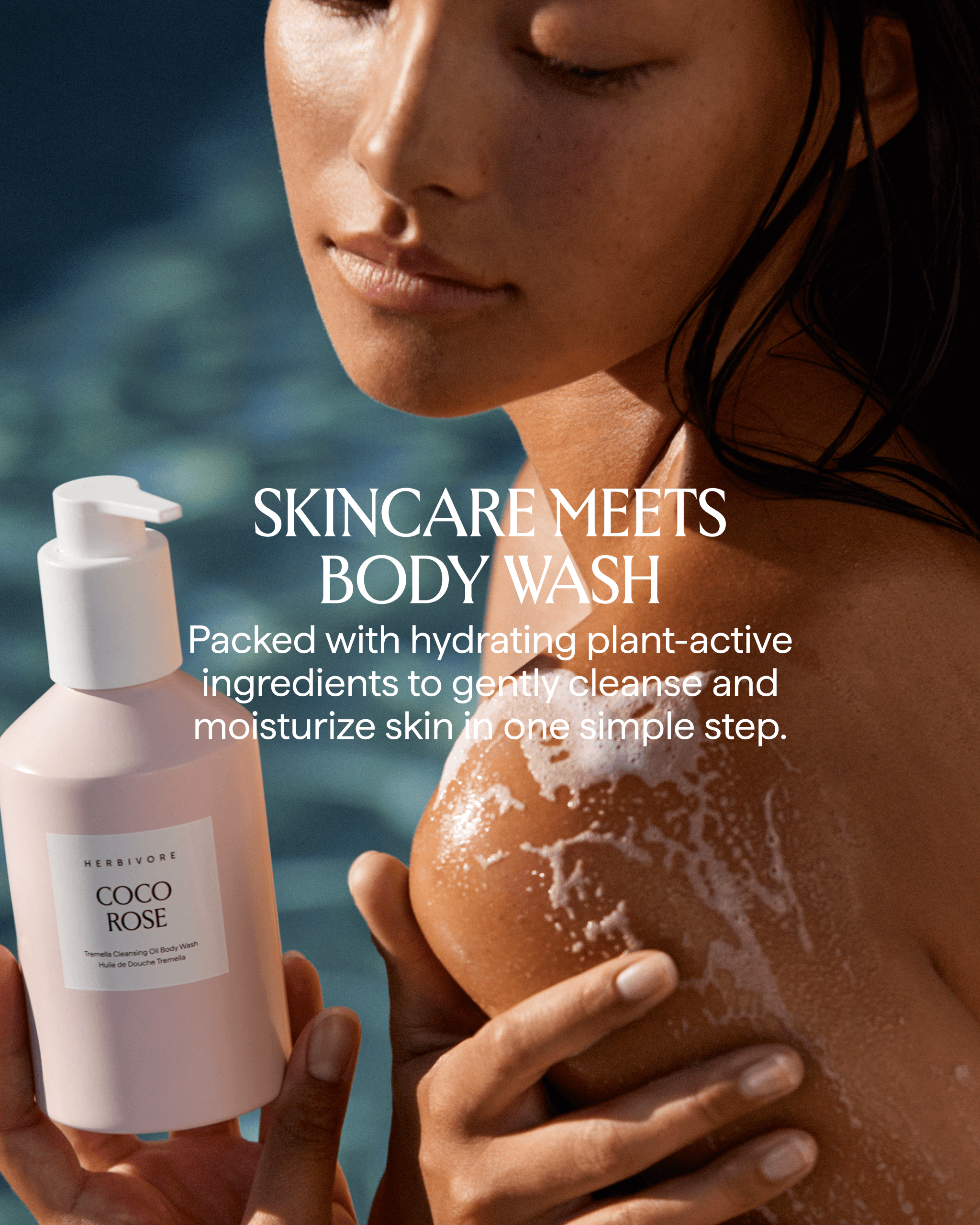 COCO ROSE Tremella Cleansing Oil Body Wash