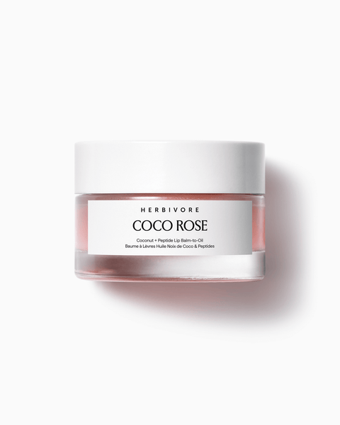 COCO ROSE Coconut + Peptide Lip Balm-to-Oil – Herbivore Botanicals