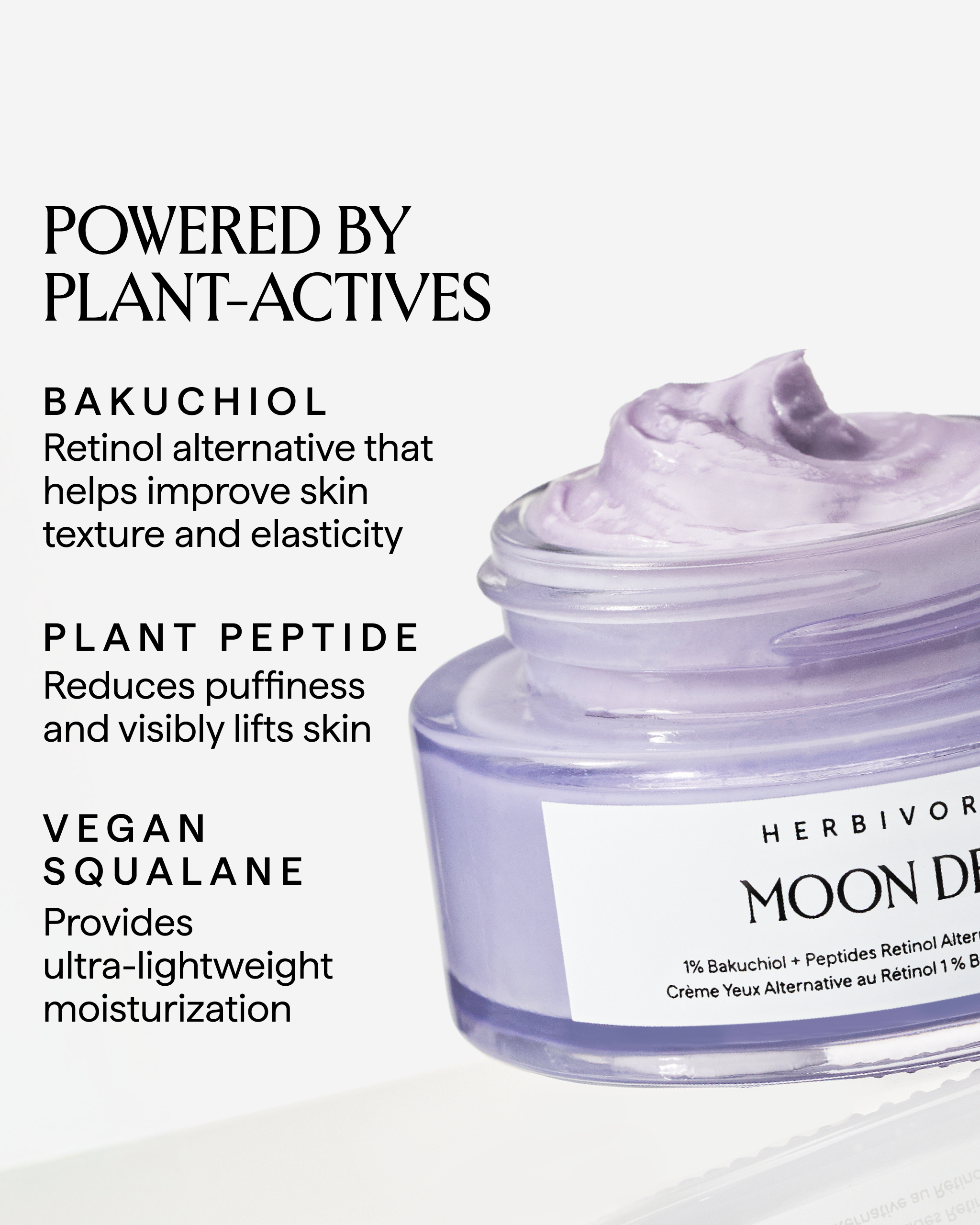 MOON DEW 1% Bakuchiol + Peptides Retinol Alternative Eye Cream