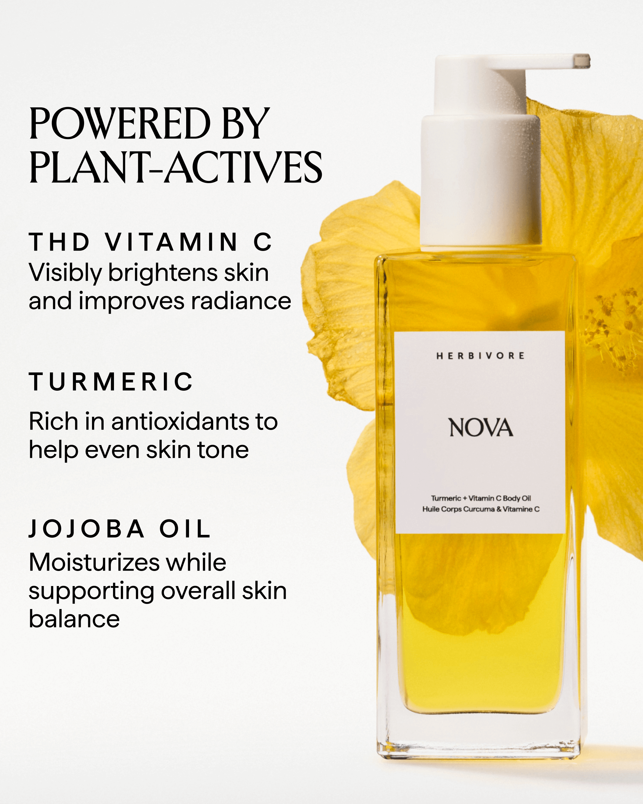 NOVA Turmeric + Vitamin C Body Oil