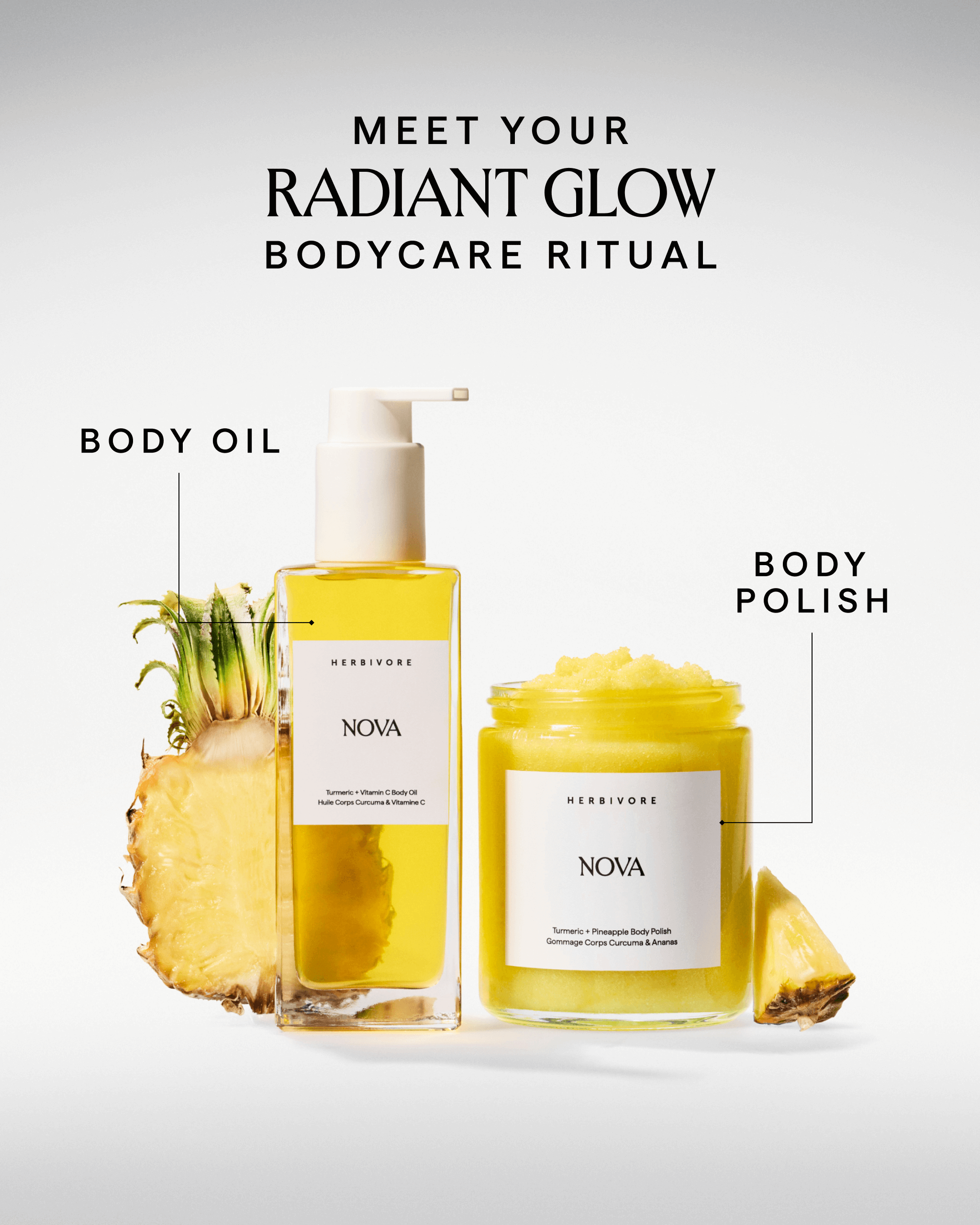 NOVA Turmeric + Vitamin C Body Oil