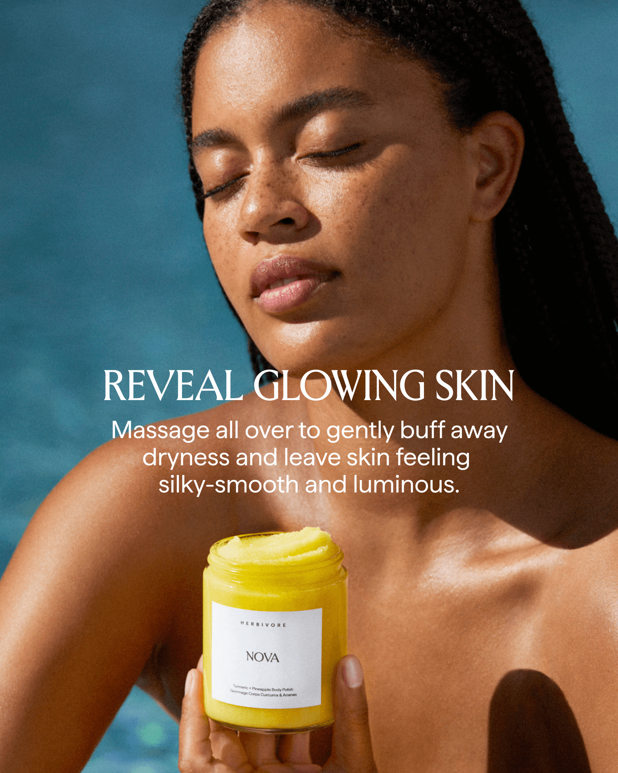 NOVA Turmeric + Pineapple Body Polish