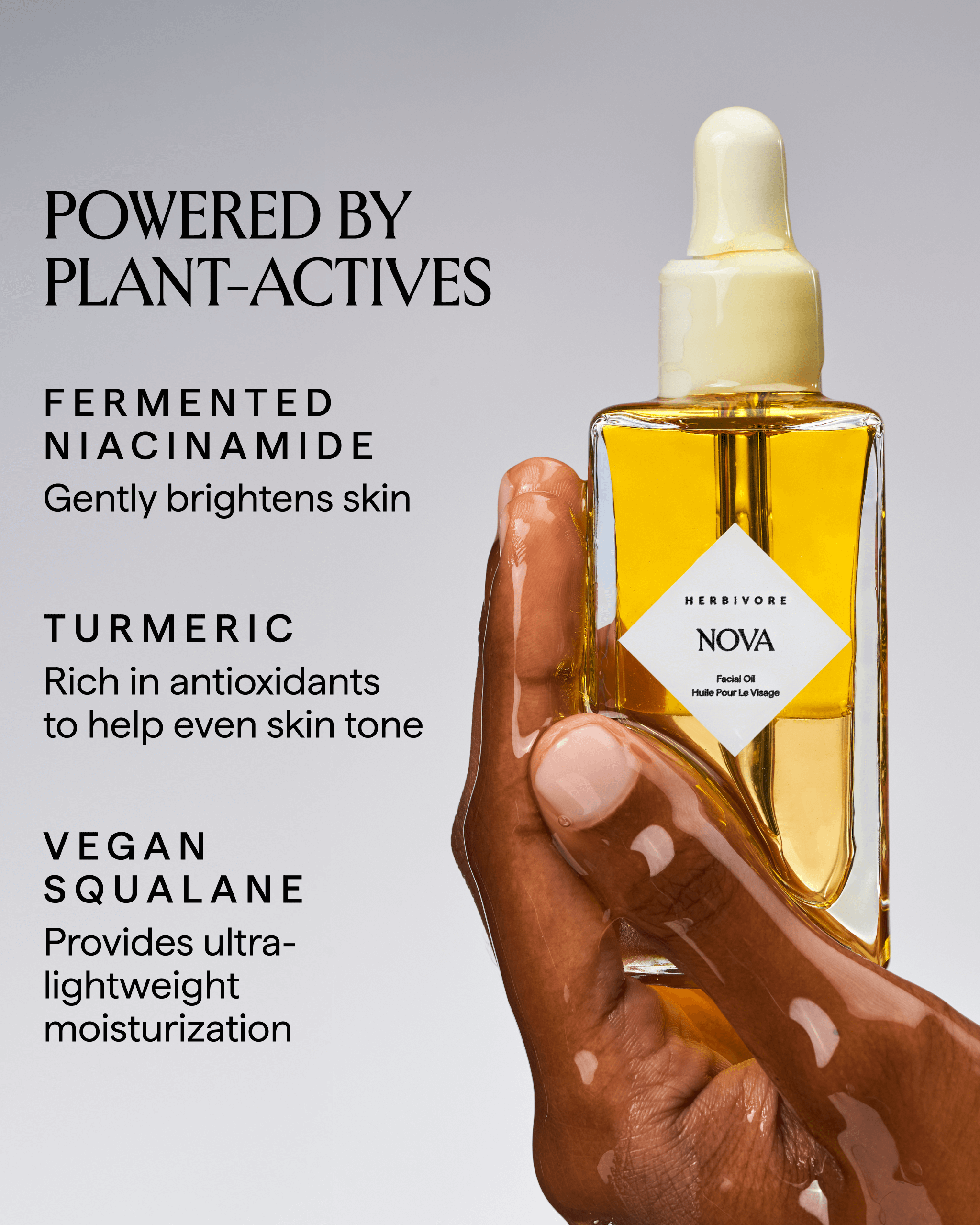 NOVA Turmeric + Niacinamide Bi-Phase Glow Facial Oil