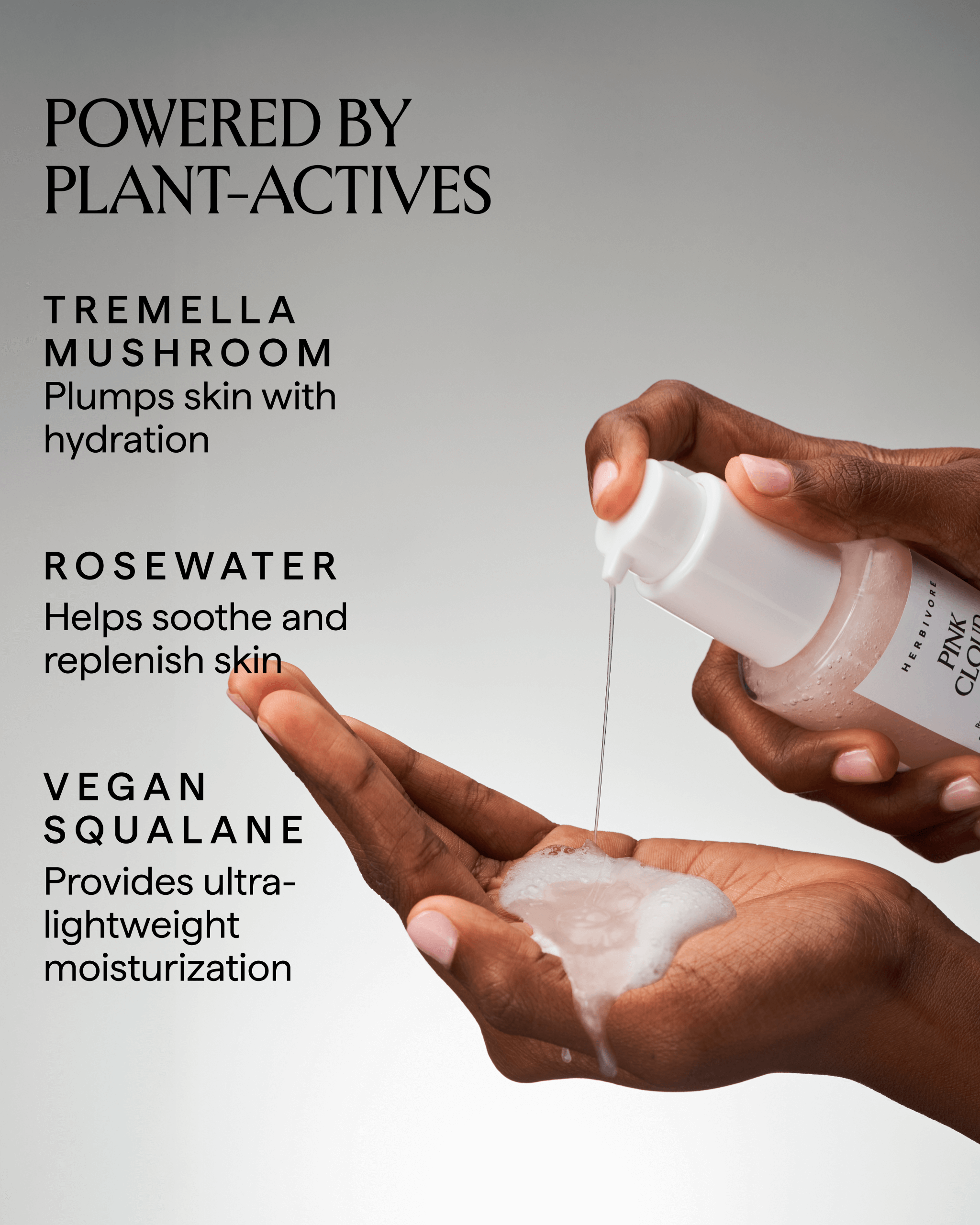 PINK CLOUD Rosewater + Tremella Creamy Jelly Facial Cleanser