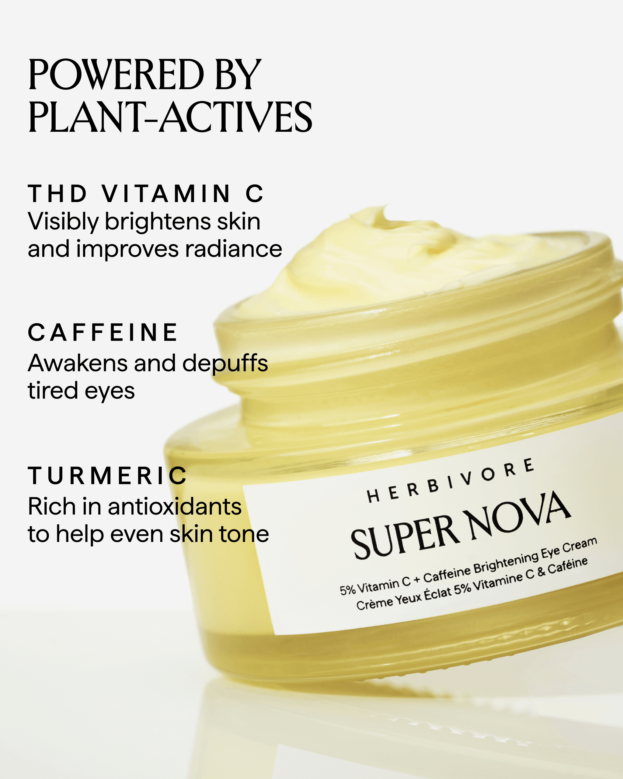 SUPER NOVA 5% Vitamin C + Caffeine Brightening Eye Cream